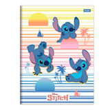 Caderno Universitário Brochura Stitch 80 Folhas Foroni