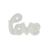 Enfeite Cerâmica Love 13cm