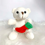 Ursinho Natalino De Pelúcia 15cm