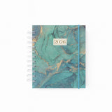 Agenda 2026 Glitter Pequena Espiral Capa Dura 336 Páginas