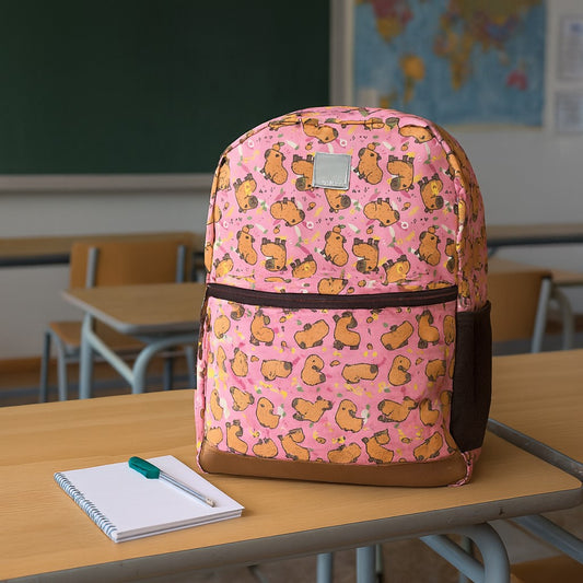 Mochila Escolar Capivara Fofa