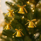Enfeite Pendente Sino Dourado