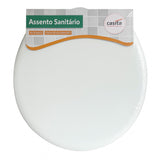 Assento Vaso Sanitário Oval Almofadado Com Tampa