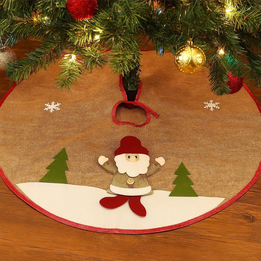 Anúncio Saia De Natal Para Decoração De Árvore Papai Noel/Boneco de Neve