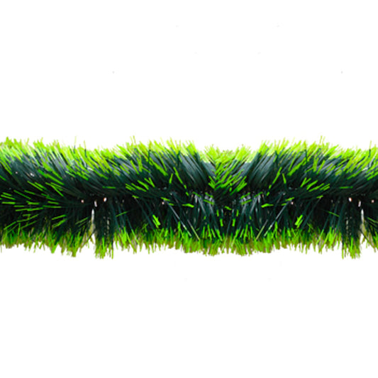 Festão Opaco Verde/Verde 12Cm - 2M