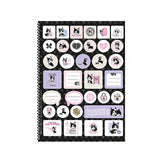 Caderno Universitário Capa Dura Rebecca Bonbon Glitter 1 Matéria SD