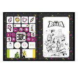 Caderno Grande Brochura Dos Rosa Emilly Vick Capa Dura 80 Folhas Animativa