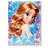 Caderno Universitário Brochura Grande Princesas Princy 96 Folhas