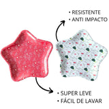 Bandeja De Natal Estrela 32cm