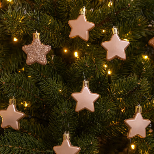 Enfeite De Natal Estrelinhas Com 12