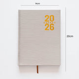 Anúncio Agenda 2026 Executiva Capa Dura 340 Páginas