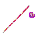 Lápis HB Com Borracha Hello Kitty Leo & Leo