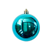 Bola Natal Nº5 Azul Com 12